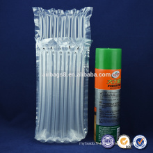 PE/PA transparent en plastique colonne gonflables, air bulle protectrice conditionnement pour expédition ou le transport de produits